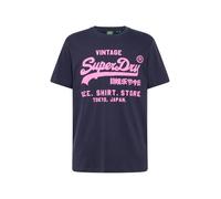 Superdry Maglietta marino / fucsia Uomo Superdry S marino / fucsia