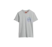 Superdry Maglietta marino / grigio Uomo Superdry XXL marino / grigio