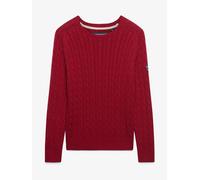 Superdry Maglione a trecce Superdry Slouchy 44 rosso