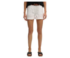 SUPERDRY MID RISE LINEN SHORT 28
