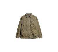 Superdry Military M65 LW Jacket A1-Giacca Casual, Dusty Olive Green, M Uomo
