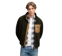Superdry & Co Mountain Giacca in pile, marrone, Taglia M