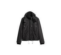 Superdry Mountain Windcheater Giacca da uomo, nero, XXL