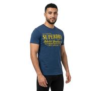Superdry Outdoor Supply Co Relaxed Fit Short Sleeve T-shirt Blu M Uomo