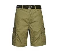 Superdry Pantaloncini Cargo Maglia di Tuta, Verde Oliva Cachi, 34 Uomo