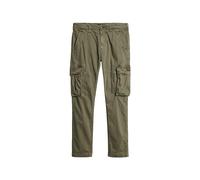 Superdry Pantaloni cargo da uomo, Erba cipollina verde, 30W x 32L