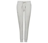 Superdry Pantaloni Casual da Donna con Logo Vintage, Glacier Grey Marl, XL