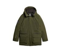 SUPERDRY Parka CITY PADDED verde scuro | M