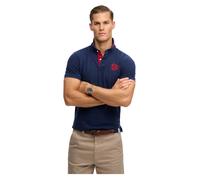 SUPERDRY PIQUE MONOGRAM POLO S