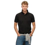 Superdry, Polo City Pique Polo, M1110438A, Black, S, Uomo