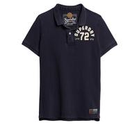 Superdry Polo Da Uomo - Polo Vintage Athletic, Logo, Monocromatico