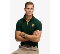 Superdry Polo Superdry Pique Monogram xlarge verde