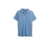 Superdry Vint Destroy Polo Camicia Business, Blu, M Uomo
