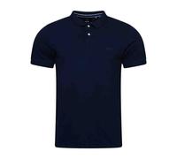 Superdry Polo Vintage Logo Cotone Biologico Blu