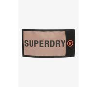 Superdry Portafoglio Tarp Tri-fold Sintetico Beige Donna