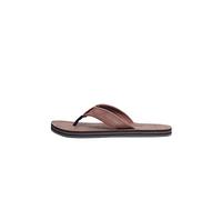 Superdry Premium Flip Flop, Sandalo Uomo, Marrone, 42 EU