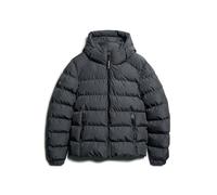 Superdry Puffer Jacket Hooded Sports Blu - Taglia M Abbigliamento Uomo