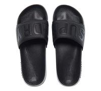 Superdry Sandali scorrevoli da donna codice Core Pool Slide, Nero, Medium