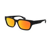 Superdry Occhiali da Sole da Uomo SDS 5004 104 Opaco Black/Arancione Specchio
