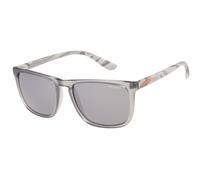 Superdry Sds Shockwave Occhiali da Sole 113 Opaco Cristallo Grigio Scuro Sfumato