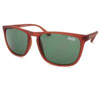 Superdry Shockwave Sole Opaco Ambra Marrone con Verde Lenti Unisex 103
