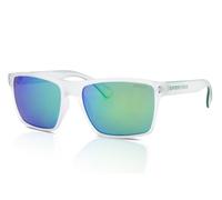 Superdry Sole KOBE 183 Cristallo/Verde Specchio Ufficiale Rivenditore