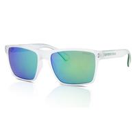 Superdry Sole KOBE 183 Cristallo/Verde Specchio Ufficiale Rivenditore