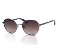 Superdry Sole SDS-5001 002 Argento Opaco/Marrone Sfumato Ufficiale Rivenditore