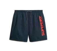 Superdry, ,Swimwear ,Uomo ,Blu ,M Short da bagno grafici in poliestere blu
