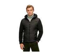 Superdry - Storm Fleece Hybrid Jacket - -Jackets -Uomo -Nero -S