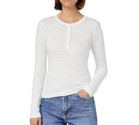Superdry Studios Henley Maglia di Tuta, Ottico, 42 Donna