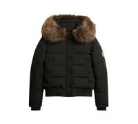Superdry Superdry Everest Hooded Bomber Puffer Coat 34 Nero