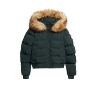 Superdry Superdry Everest Hooded Bomber Puffer Coat 34 verde