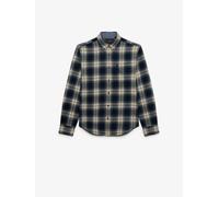 Superdry Superdry Manica lunga - Camicia taglialeur in cotone large blu