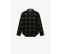 Superdry & Co Camicia greige / oliva / nero Uomo - Abbigliamento - Nuovi arrivi - Camicie da uomo Superdry & Co XL