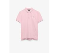 Superdry Superdry - Polo classica in piqué medium rosa