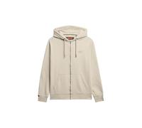 Superdry, Sweats Essential Logo Zip Hoodie HB, M2014128A, Light Stone Beige, M, Man, Adulto