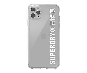 SUPERDRY SX9723 COVER per Apple iPhone 11 Pro Max, Trasparente