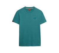 Superdry T-shirt con logo ricamato Superdry Essential Company large blu