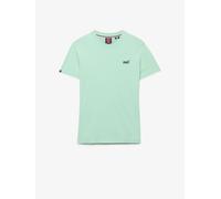 Superdry T-shirt con logo ricamato Superdry Essential Company large verde