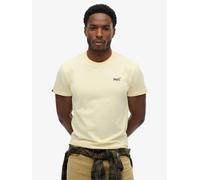 Superdry T-shirt con logo ricamato Superdry Essential Company medium giallo