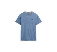 Superdry, T.Shirt Essential Logo EMB Tee, M1011245A, Ocean Blue Feeder, L, Man, Adulto