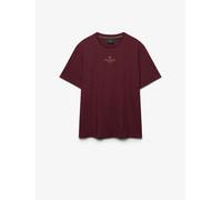 Superdry T-shirt Superdry con micro logo small rosso