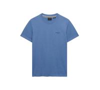 Superdry T-shirt Superdry Essential con logo impilato ricamato large blu