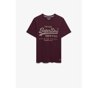 Superdry T-shirt Superdry Vl Heritage Relaxed medium rosso