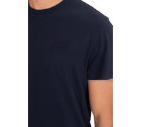 SUPERDRY - T-shirt uomo basic con ricamo tonale