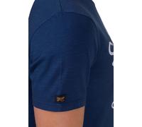 T-shirt Copper Label Script, Mid Blue Slub, L