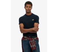 Superdry, ,Tops ,Uomo ,Blu ,S Essential Contrast EMB T-Shirt