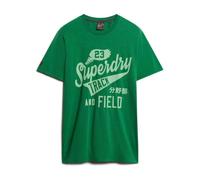 Superdry - T-shirt Vintage con Collage Grafico - - Tops - Uomo - Verde - 2XL