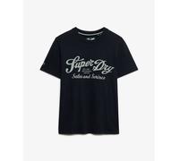 Superdry Tee Industry Worker Relaxed Blu - Taglia M Abbigliamento Uomo T-shirts